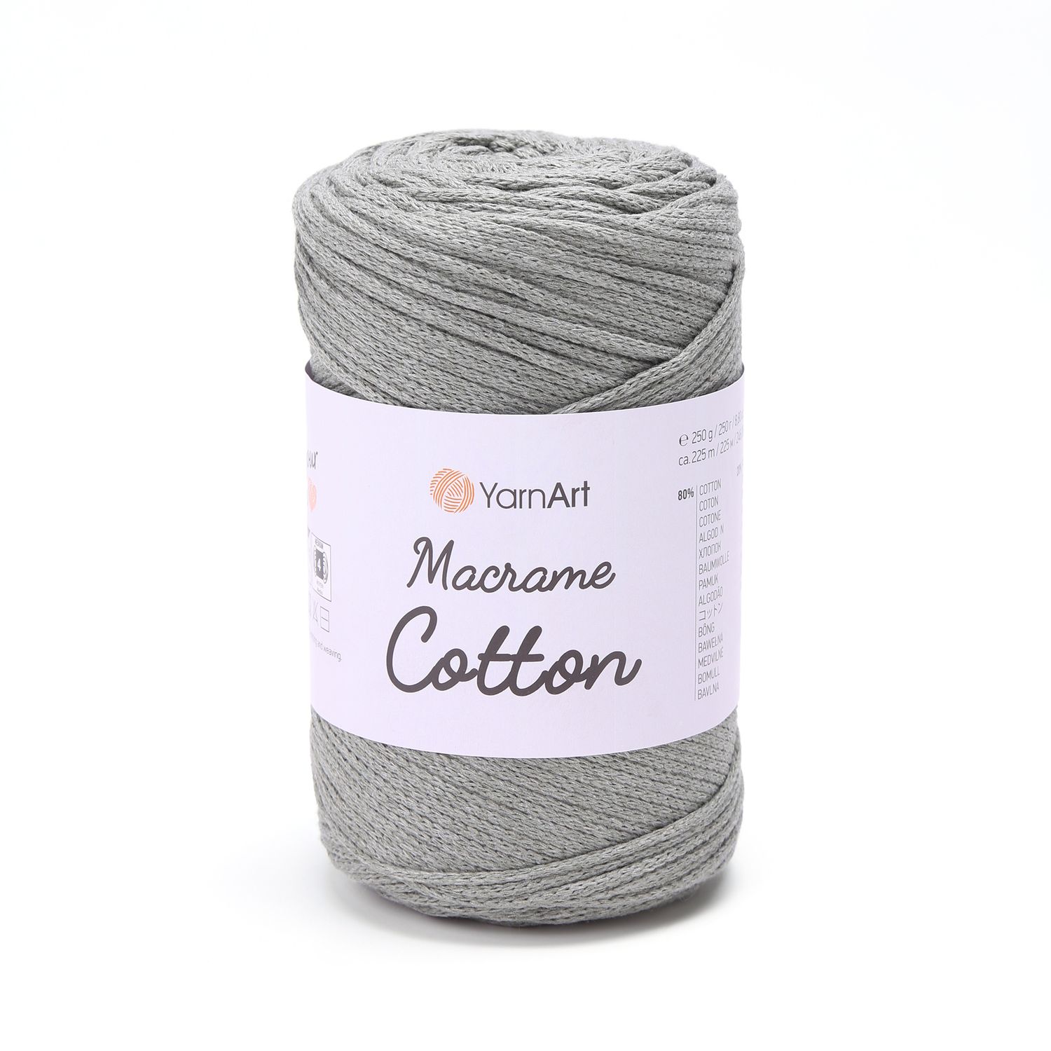 YarnArt Macrame Cotton 794 - Green Grey YarnArt Macrame Cotton 794 - Green Grey