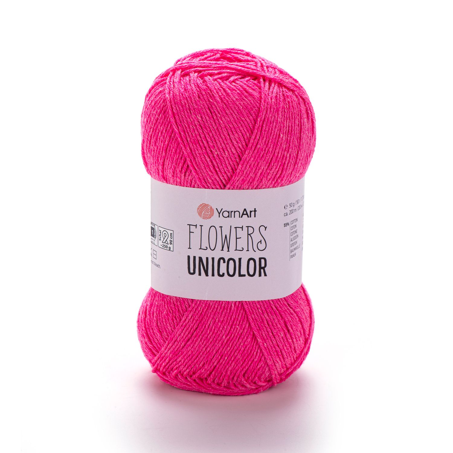 YarnArt Flowers Unicolor 739 - Neon Pink YarnArt Flowers Unicolor 739 - Neon Pink