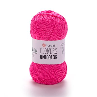 YarnArt Flowers Unicolor 739 - Neon Pink YarnArt Flowers Unicolor 739 - Neon Pink