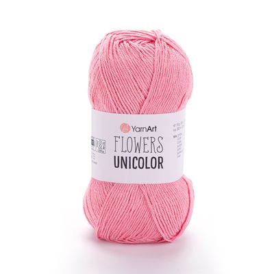 YarnArt Flowers Unicolor 735 - Dark Salmon Pink YarnArt Flowers Unicolor 735 - Dark Salmon Pink