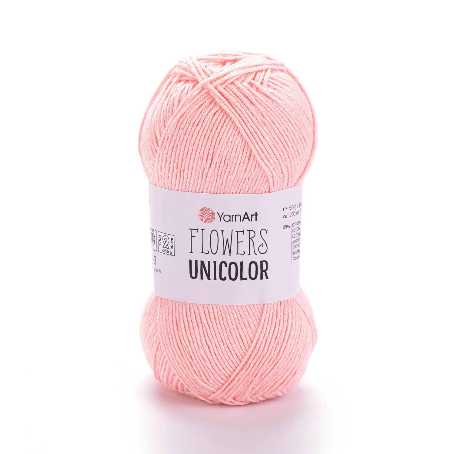 YarnArt Flowers Unicolor 734 - Salmon Pink YarnArt Flowers Unicolor 734 - Salmon Pink