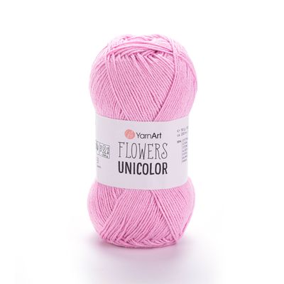 YarnArt Flowers Unicolor 740 - Candyfloss Pink YarnArt Flowers Unicolor 740 - Candyfloss Pink
