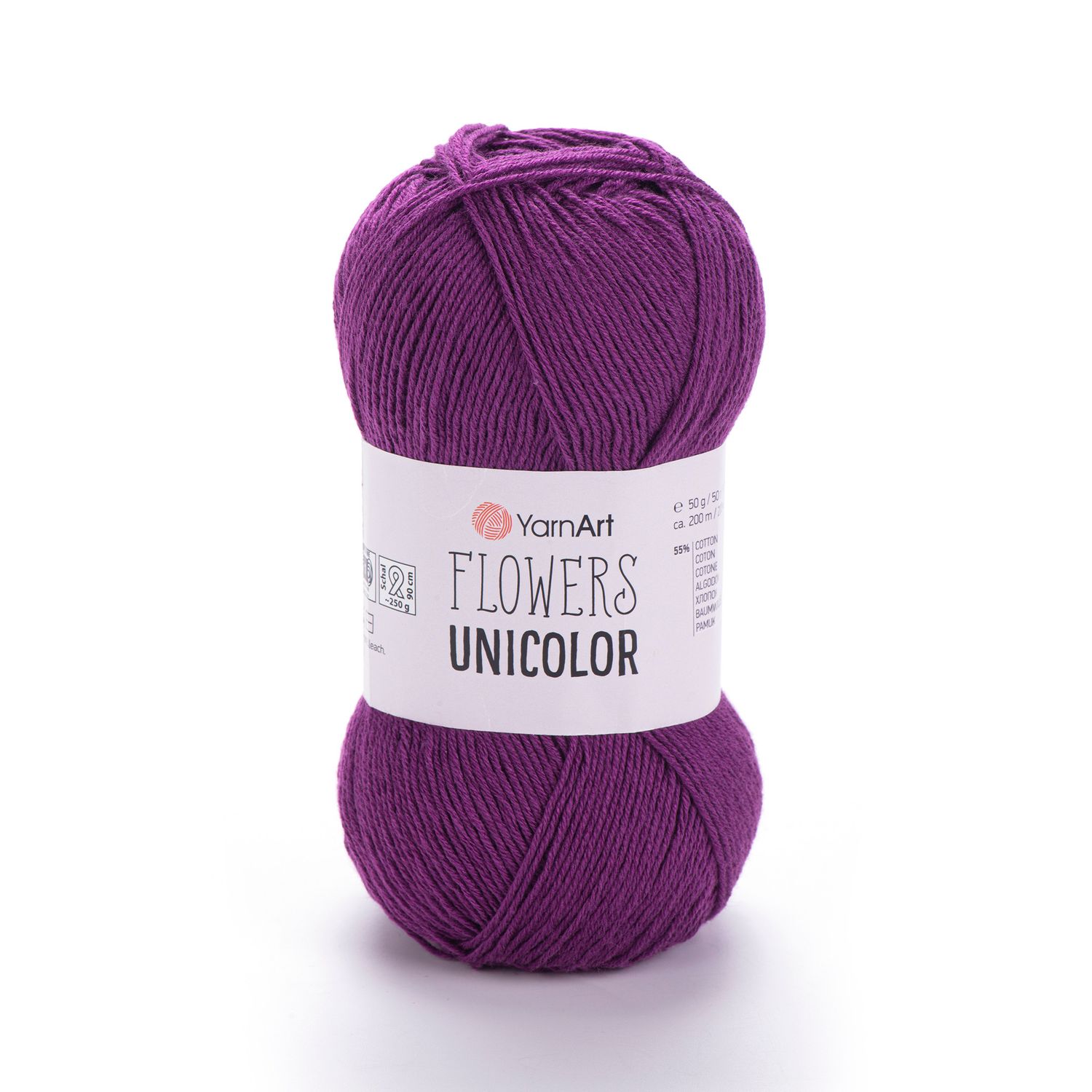 YarnArt Flowers Unicolor 749 - Eggplant Purple YarnArt Flowers Unicolor 749 - Eggplant Purple