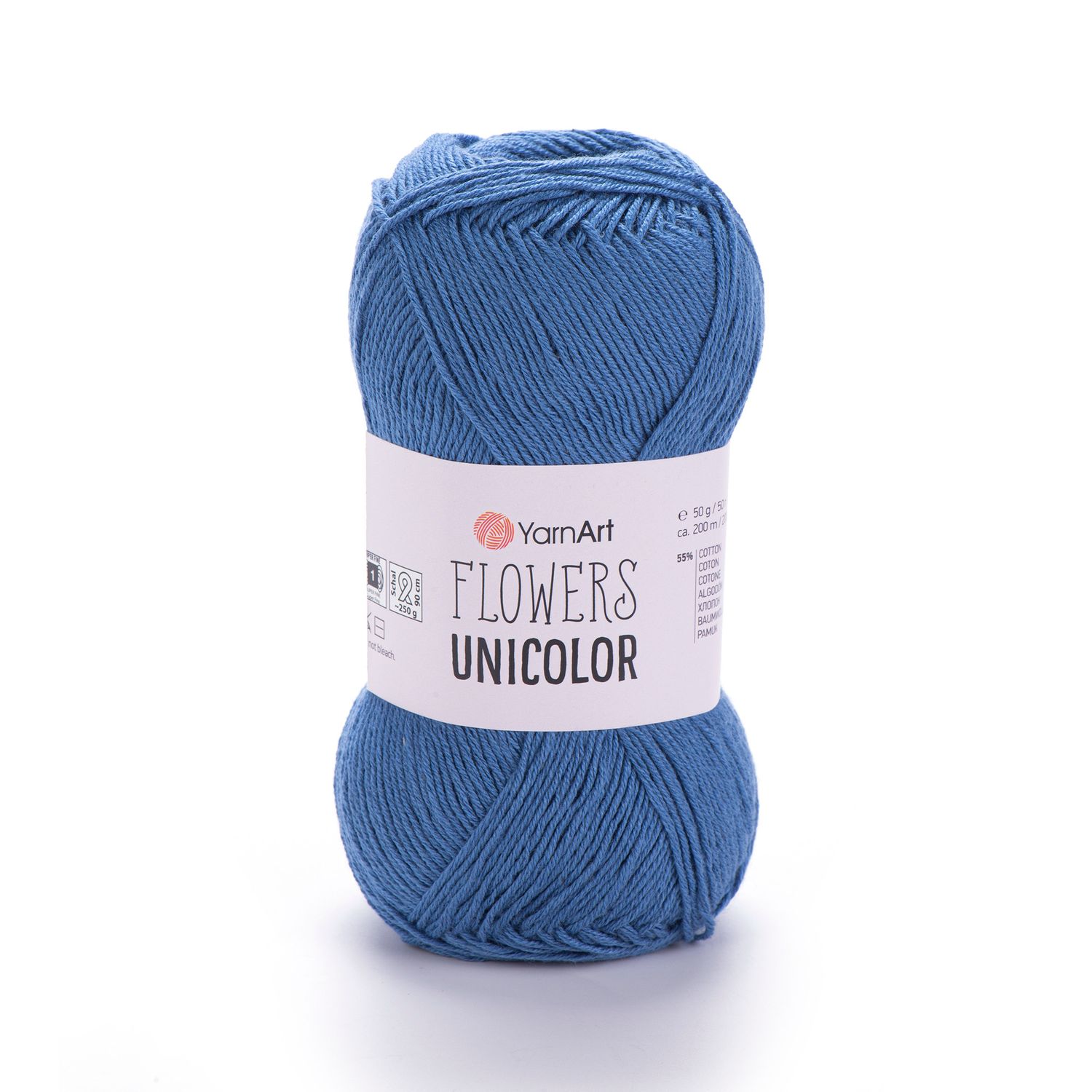 YarnArt Flowers Unicolor 743 - Blue YarnArt Flowers Unicolor 743 - Blue