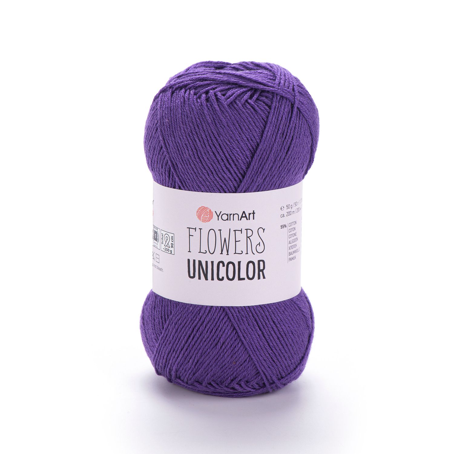 YarnArt Flowers Unicolor 751 - Purple YarnArt Flowers Unicolor 751 - Purple