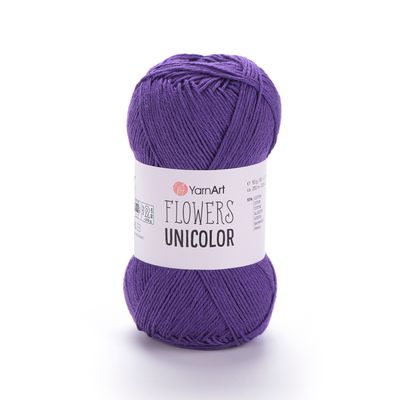 YarnArt Flowers Unicolor 751 - Purple YarnArt Flowers Unicolor 751 - Purple