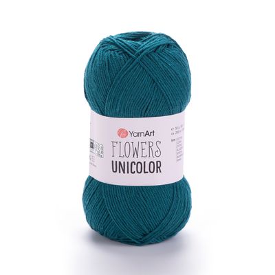 YarnArt Flowers Unicolor 757 - Petrol Green YarnArt Flowers Unicolor 757 - Petrol Green