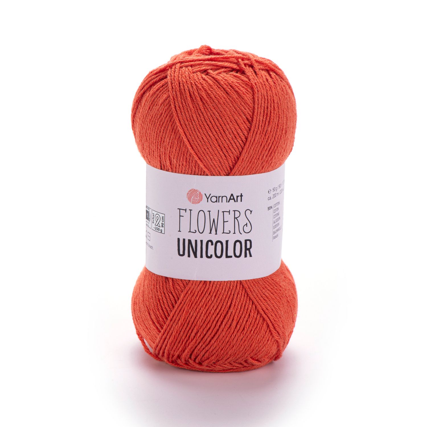 YarnArt Flowers Unicolor 761 - Orange YarnArt Flowers Unicolor 761 - Orange