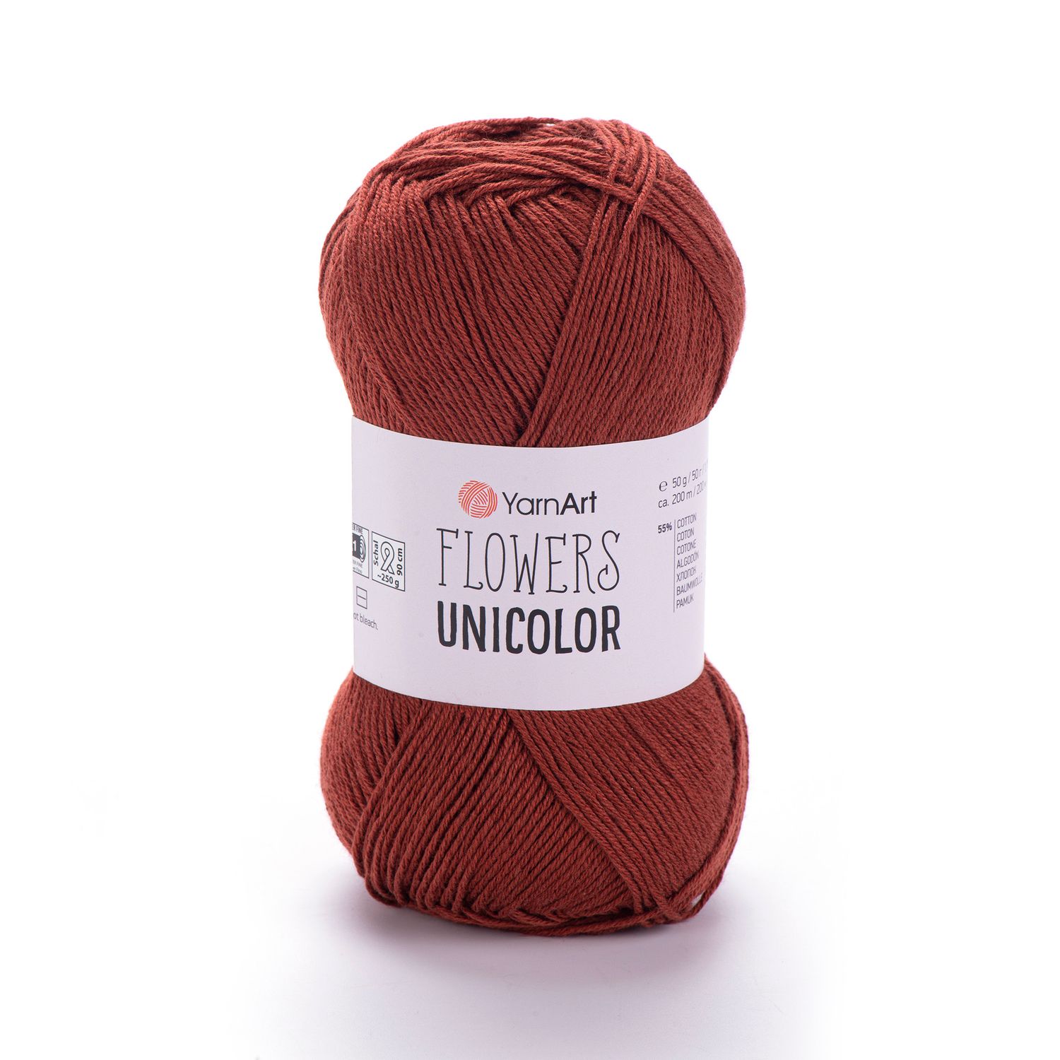 YarnArt Flowers Unicolor 764 - Autumn Brown YarnArt Flowers Unicolor 764 - Autumn Brown