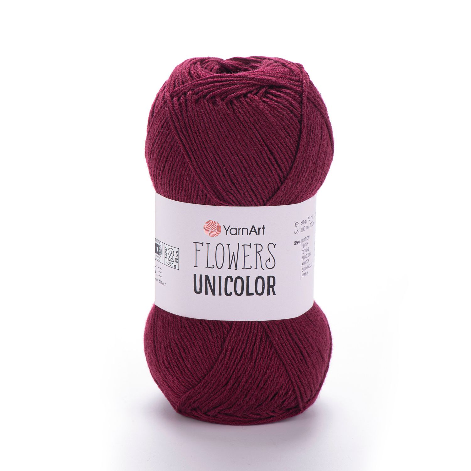 YarnArt Flowers Unicolor 765 - Wine Red YarnArt Flowers Unicolor 765 - Wine Red