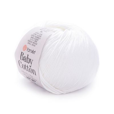 YarnArt Baby Cotton 400 - Snow White YarnArt Baby Cotton 400 - Snow White