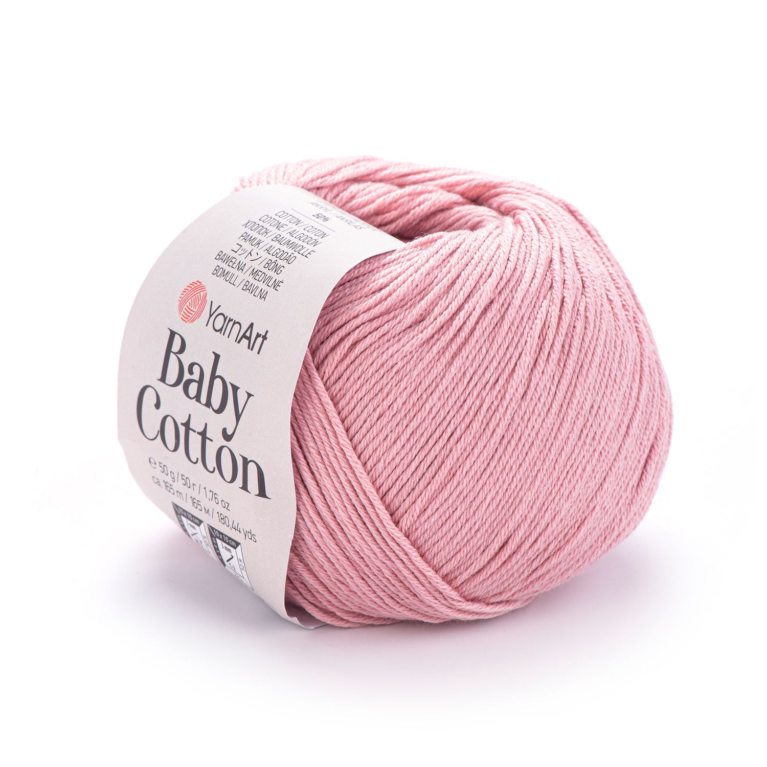 YarnArt Baby Cotton 413 - Blush Pink
