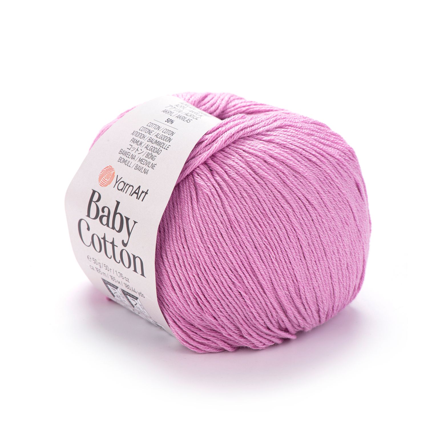 YarnArt Baby Cotton 415 - Dusky Pink