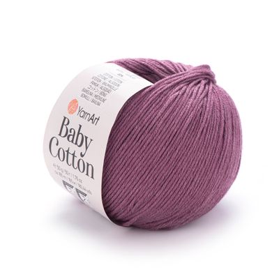 YarnArt Baby Cotton 419 - Mauve YarnArt Baby Cotton 419 - Mauve