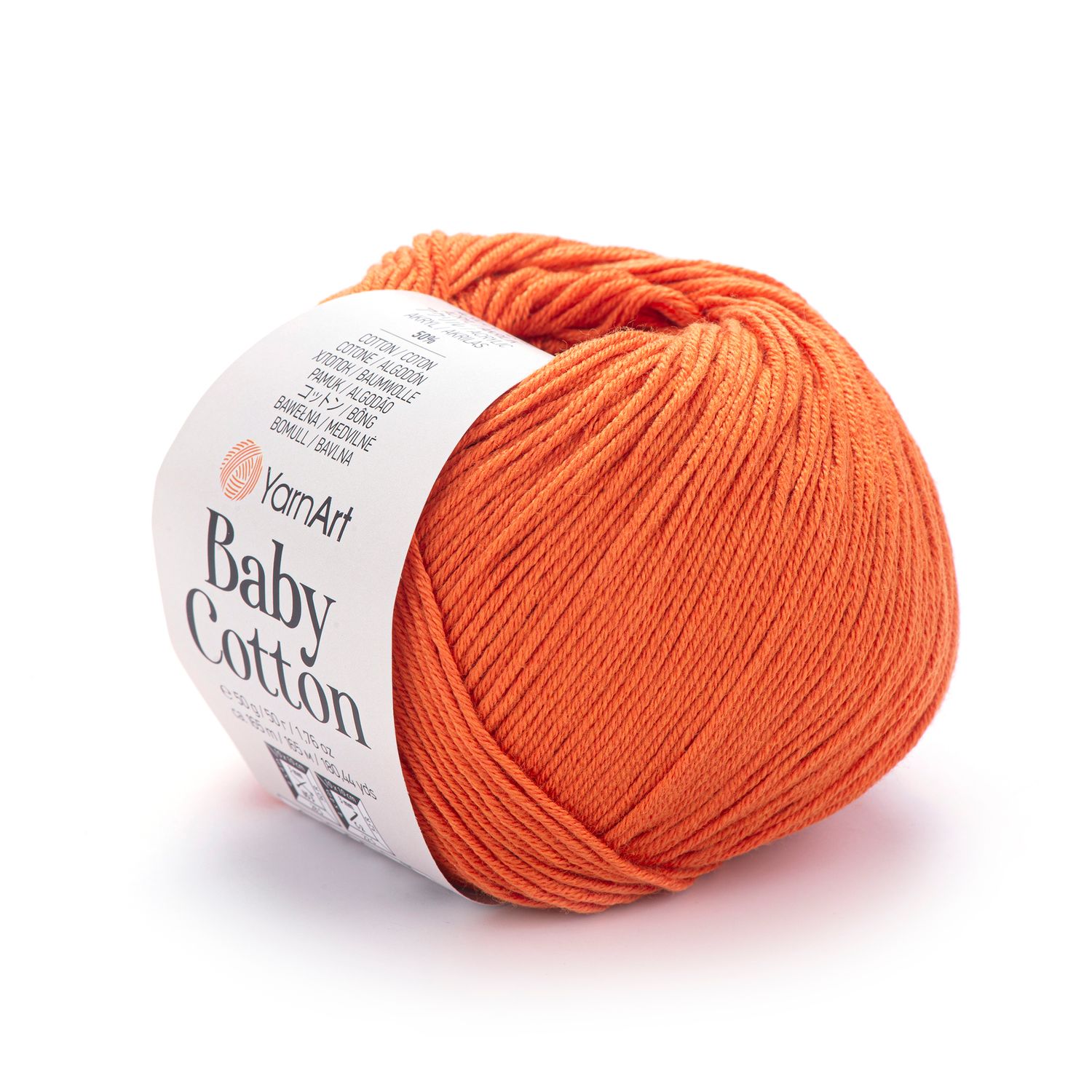 YarnArt Baby Cotton 421 - Dark Bright Orange