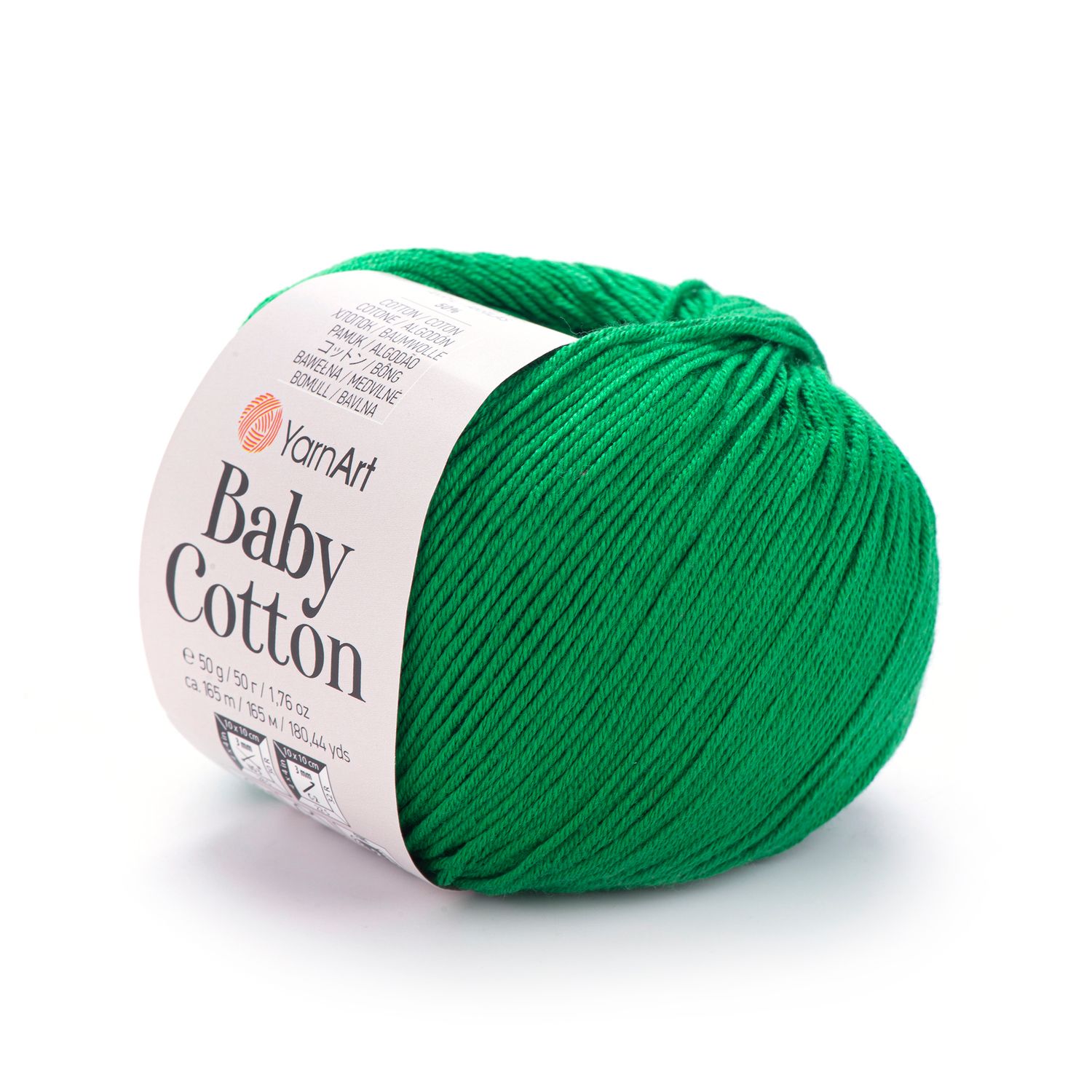 YarnArt Baby Cotton 442 - Bright Green