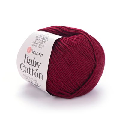 YarnArt Baby Cotton 428 - Maroon Red YarnArt Baby Cotton 428 - Maroon Red