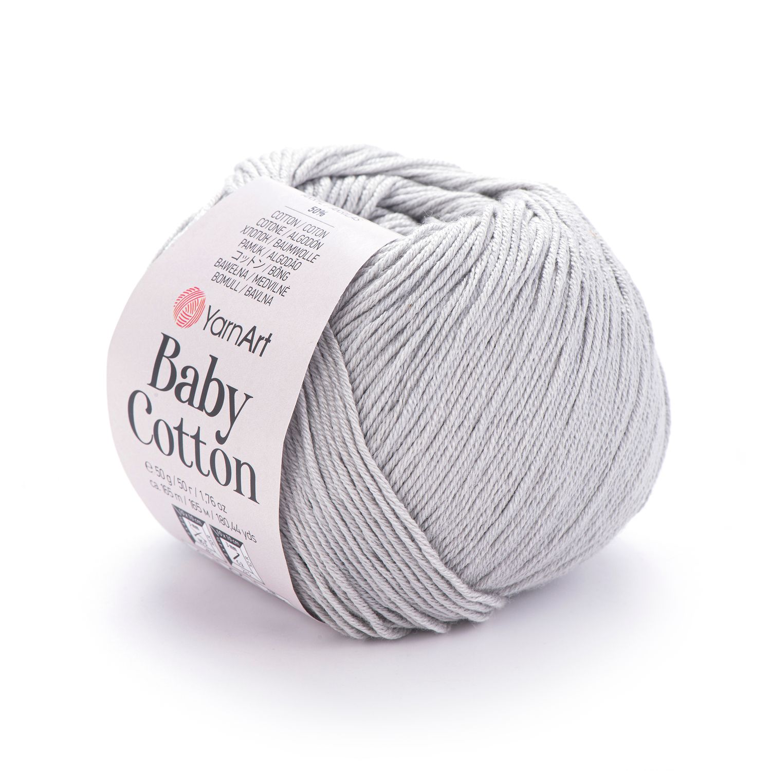 YarnArt Baby Cotton 451 - Chalk Grey YarnArt Baby Cotton 451 - Chalk Grey