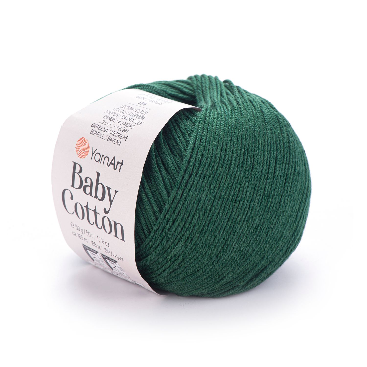 YarnArt Baby Cotton 444 - Dark Green