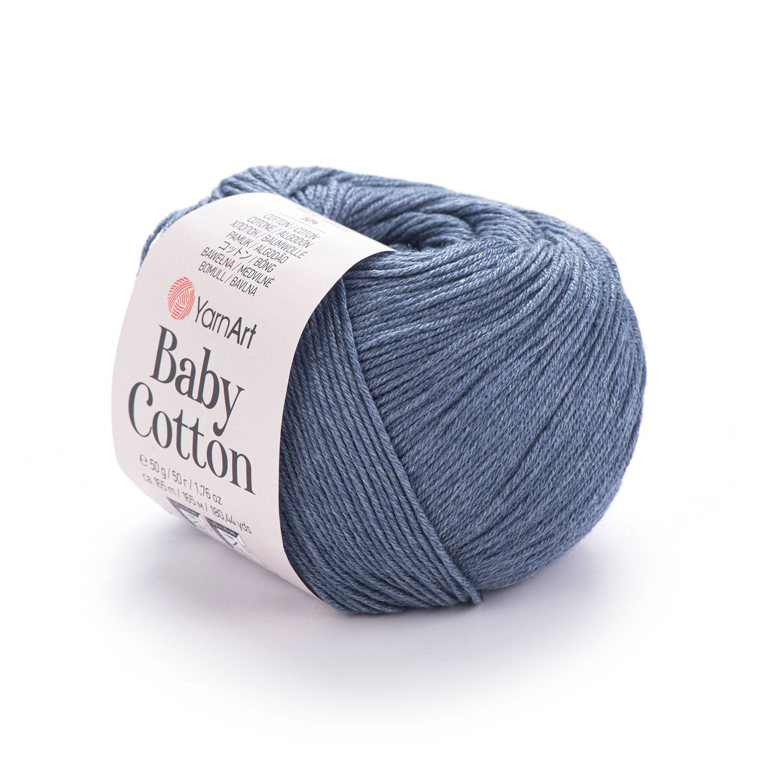 YarnArt Baby Cotton 453 - Blue Steel YarnArt Baby Cotton 453 - Blue Steel