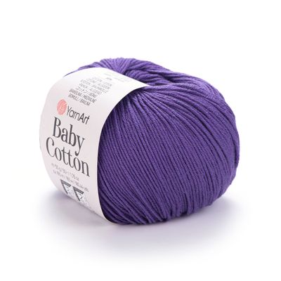 YarnArt Baby Cotton 455 - Dark Purple YarnArt Baby Cotton 455 - Dark Purple