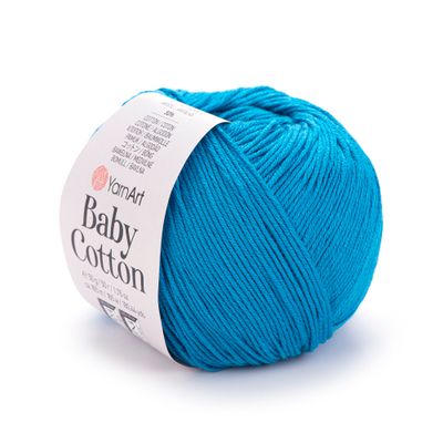 YarnArt Baby Cotton 458 - Peacock Blue YarnArt Baby Cotton 458 - Peacock Blue