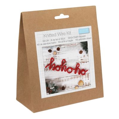 French Knitting Wire Kit: Ho Ho Ho French Knitting Wire Kit: Ho Ho Ho
