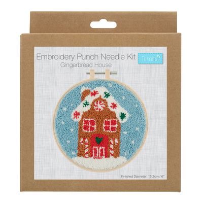Trimits Punch Needle Kit Gingerbread House Trimits Punch Needle Kit Gingerbread House