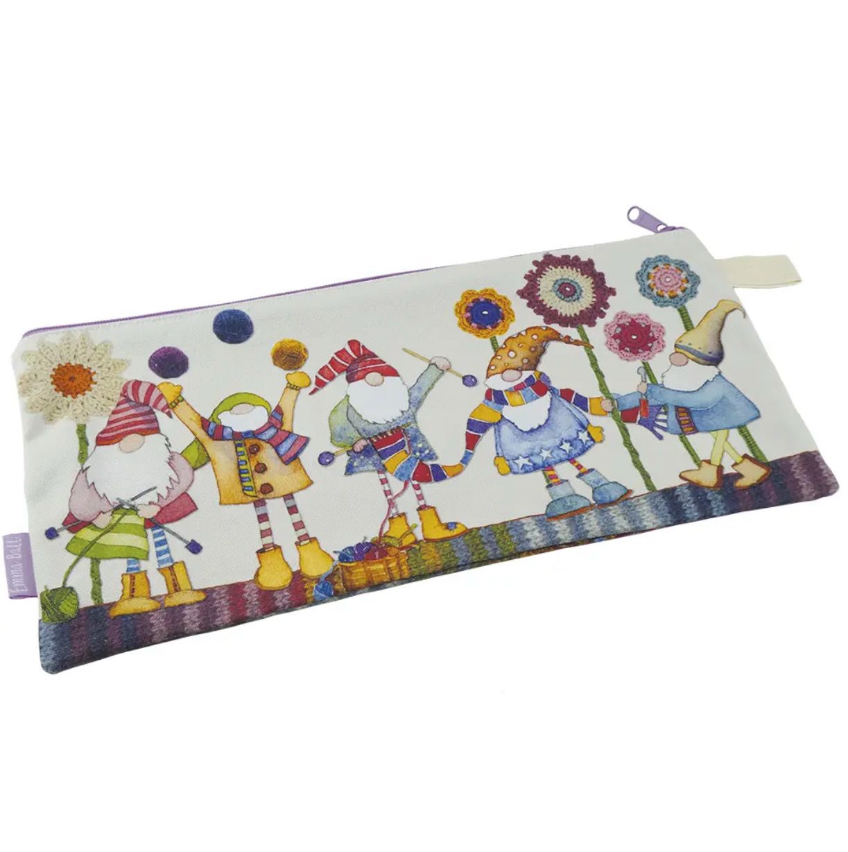 Emma Ball Long Zipped Bag - Crafting Gnomes