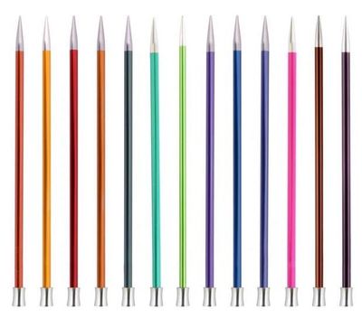 KnitPro Zing Single Pointed Needles 35cm