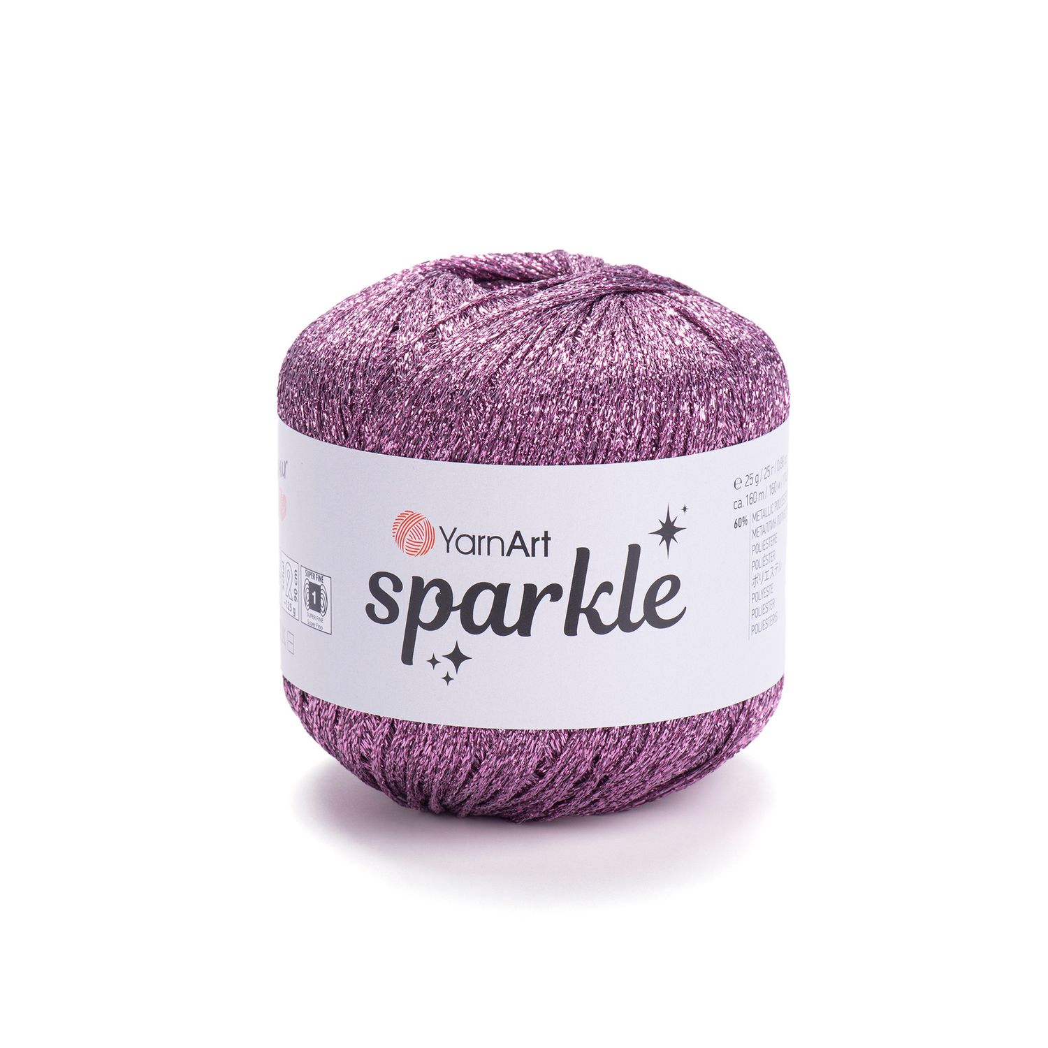 YarnArt Sparkle 1334 - Dark Lilac