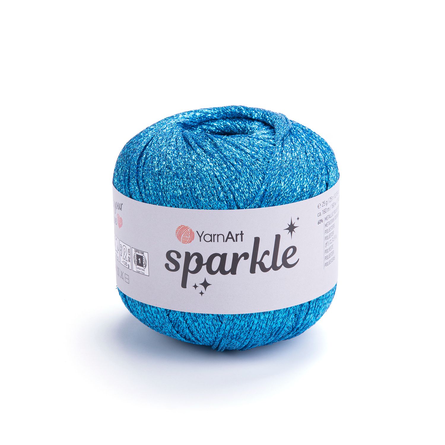 YarnArt Sparkle 1321 - Azure Blue YarnArt Sparkle 1321 - Azure Blue