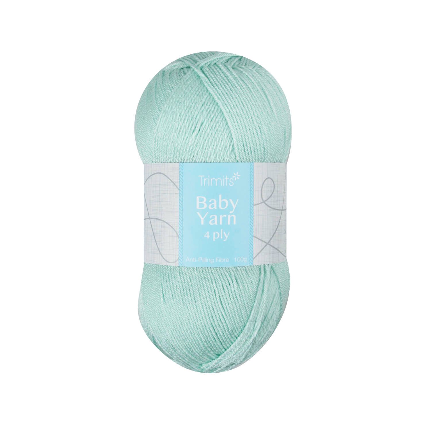 Trimits Baby 4 Ply - Mint Green
