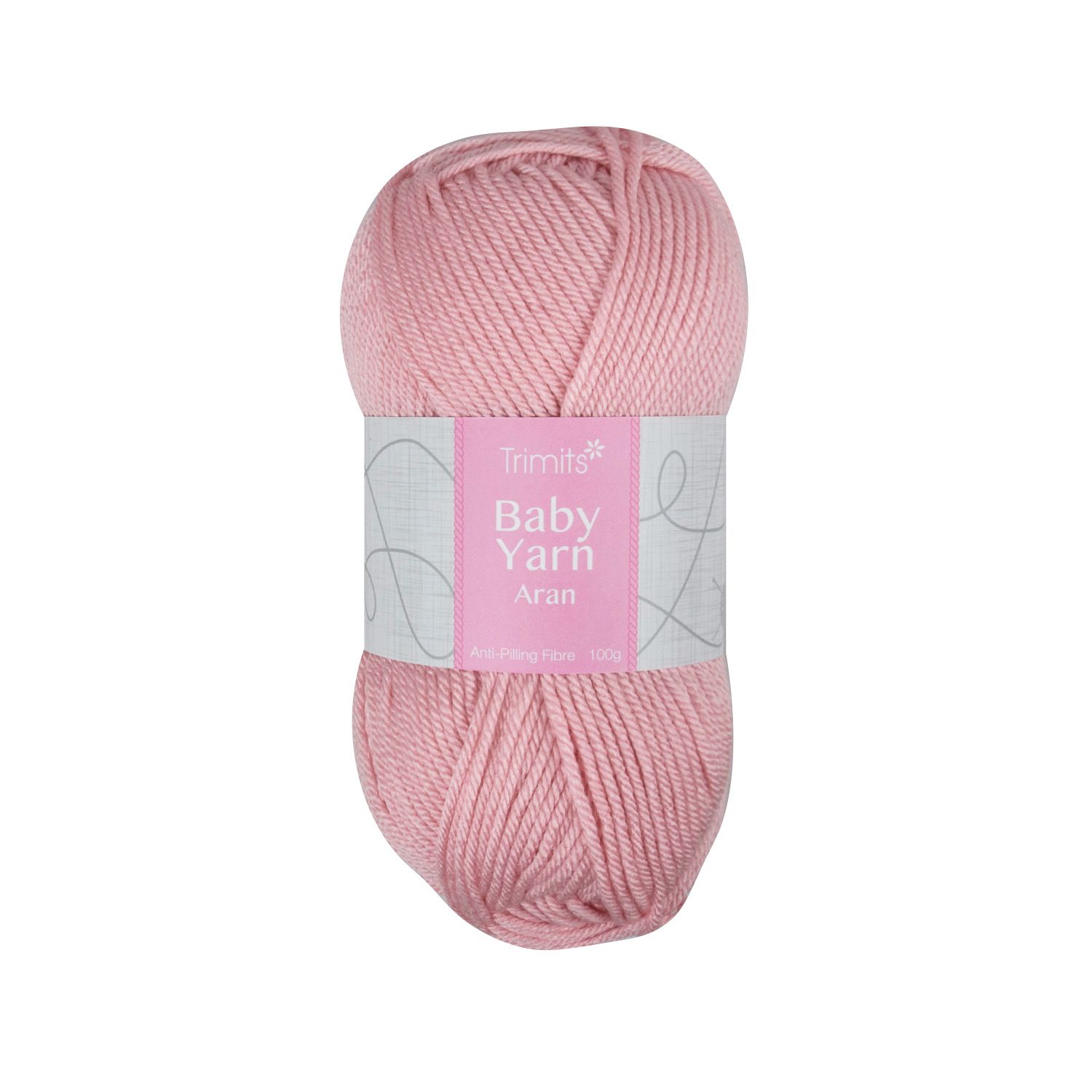 Trimits Baby Aran - Baby Pink