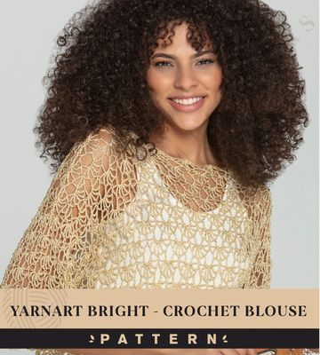 FREE YarnArt Bright Blouse Pattern