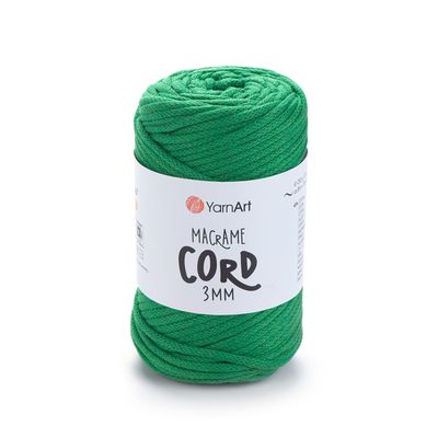 YarnArt Macrame Cord 3mm 759 - Emerald Green