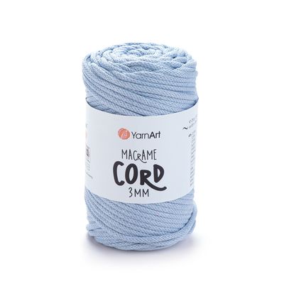 YarnArt Macrame Cord 3mm 760 - Light Blue
