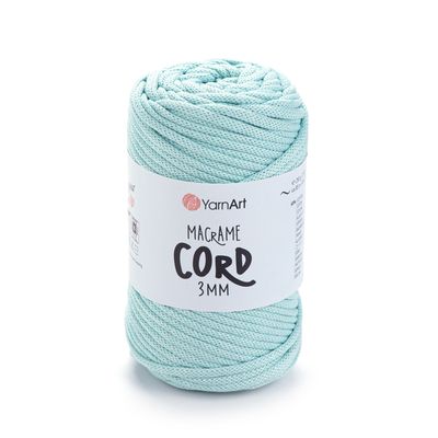 YarnArt Macrame Cord 3mm 775 - Light Turquoise