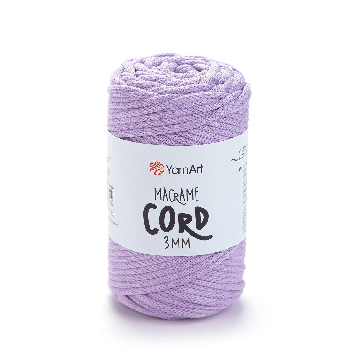YarnArt Macrame Cord 3mm 765 - Lilac