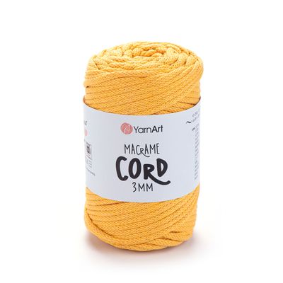 YarnArt Macrame Cord 3mm 764 - Yellow