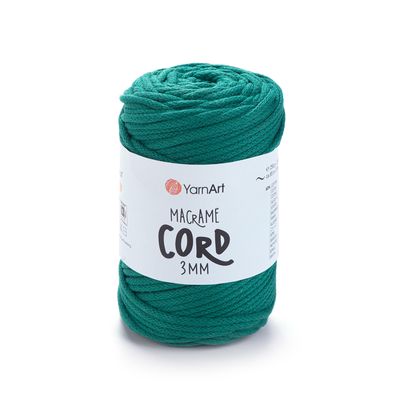 YarnArt Macrame Cord 3mm 783 - Peacock YarnArt Macrame Cord 3mm 783 - Peacock