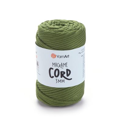 YarnArt Macrame Cord 3mm 787 - Olive Green