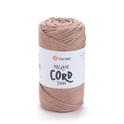 YarnArt Macrame Cord 3mm 768 - Cacao Brown