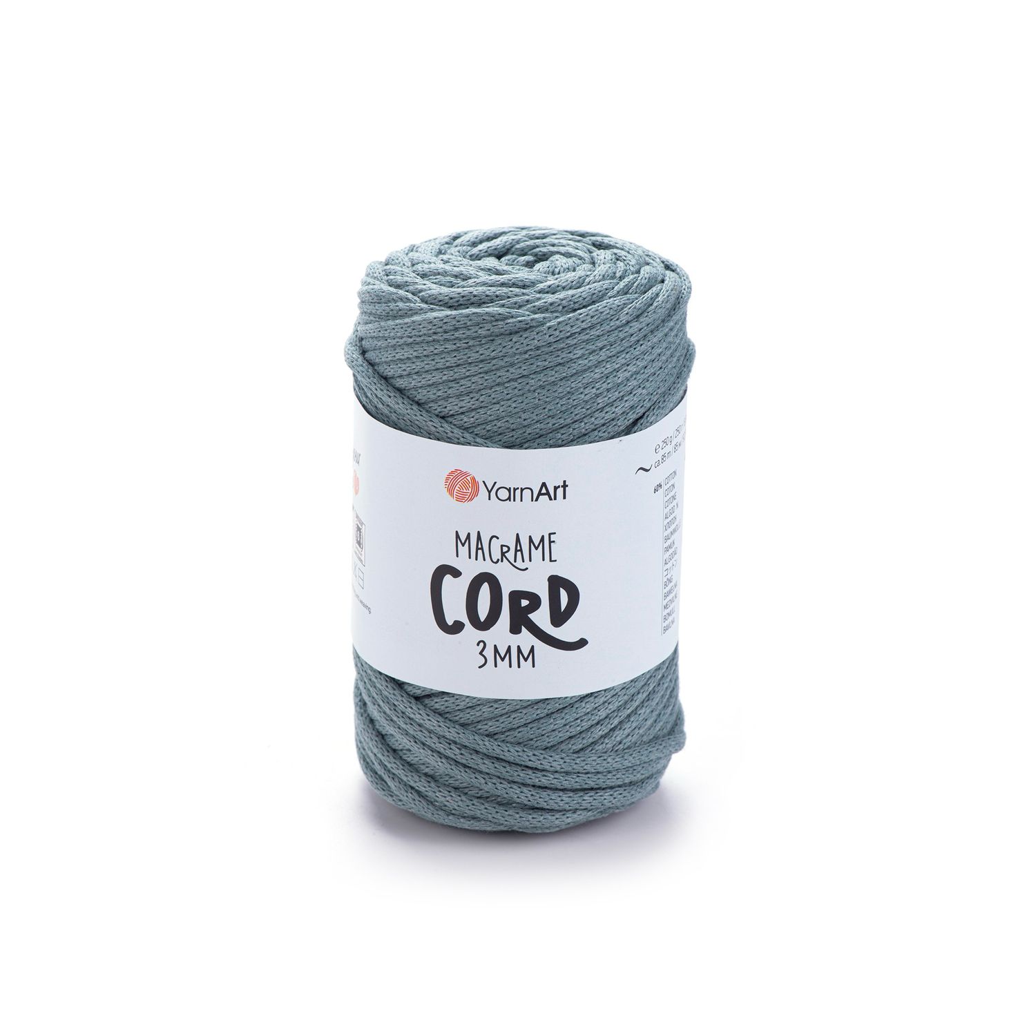 YarnArt Macrame Cord 3mm 795 - Denim Green