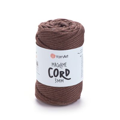 YarnArt Macrame Cord 3mm 769 - Brown