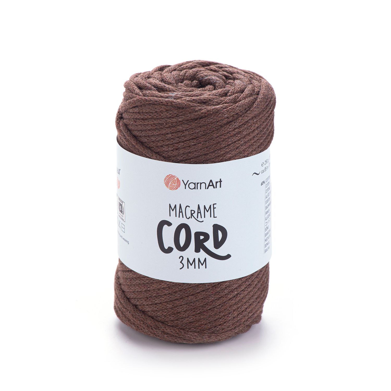YarnArt Macrame Cord 3mm 769 - Brown