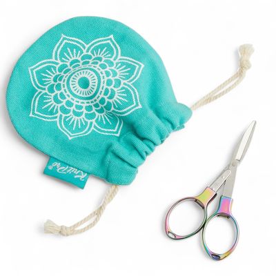 KnitPro Mindful Rainbow Folding Scissors KnitPro Mindful Rainbow Folding Scissors