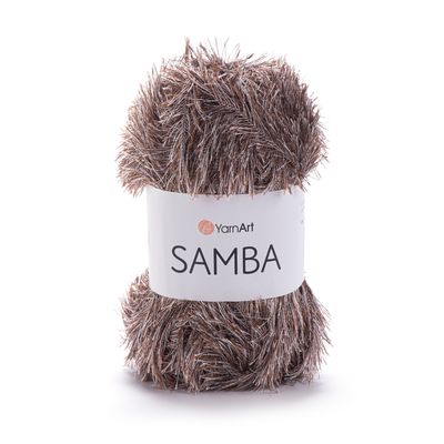 YarnArt Samba 99 - Brown / White