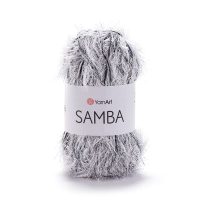 YarnArt Samba A 64 - White / Black