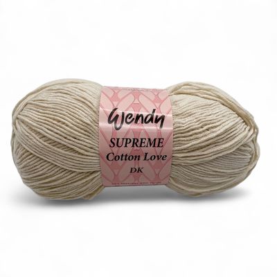 Wendy Supreme Cotton Love DK - Linen Wendy Supreme Cotton Love DK - Linen